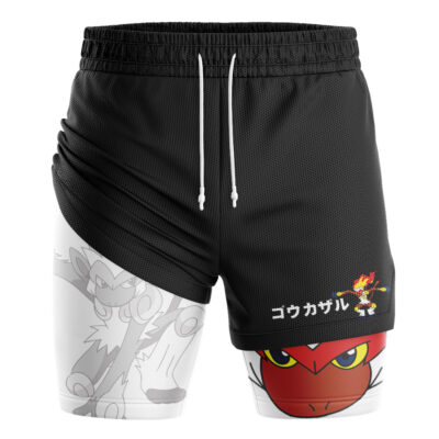 Infernape Pokemon 2-in-1 Performance Shorts
