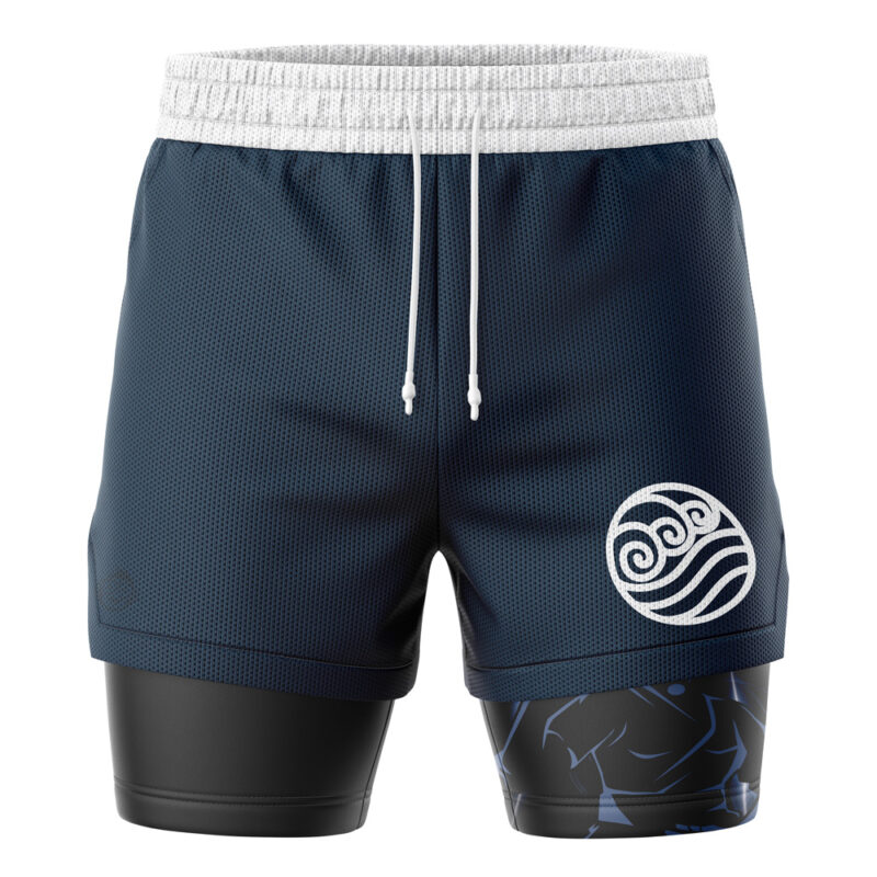 Katara Avatar The Last Airbender 2-in-1 Performance Shorts - Image 2