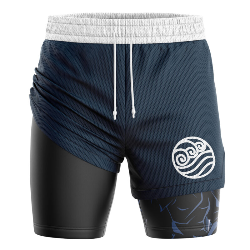 Katara Avatar The Last Airbender 2-in-1 Performance Shorts - Image 3