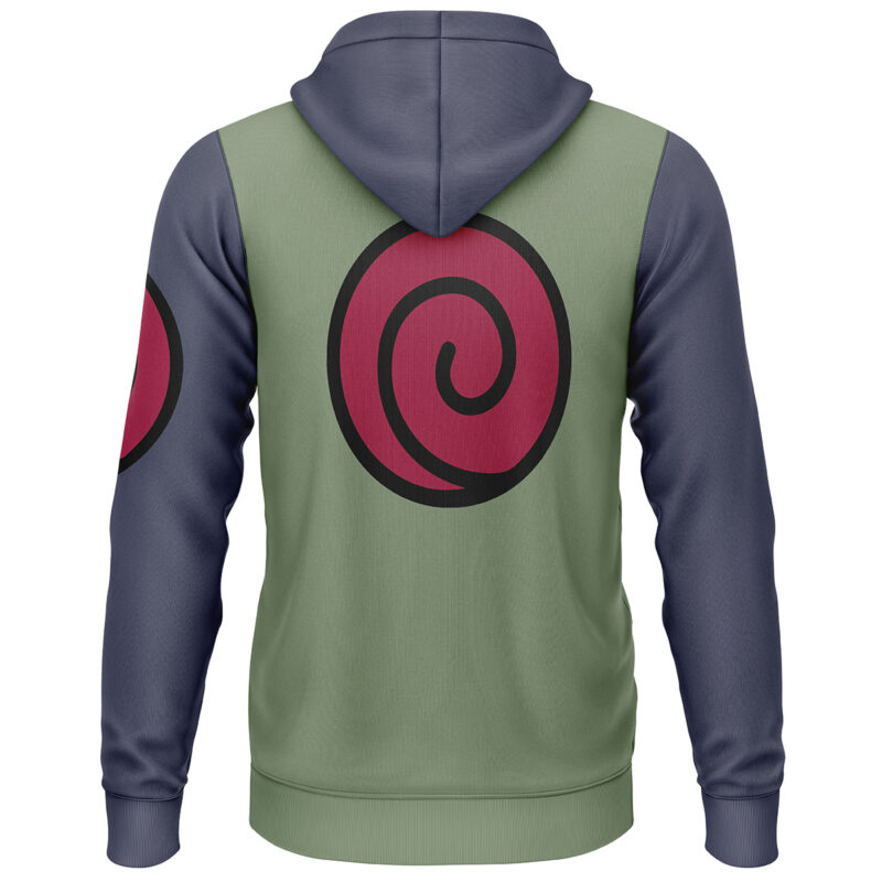 Konohagakure Jonin Uniform Shippuden Lightweight Hoodie - Image 2