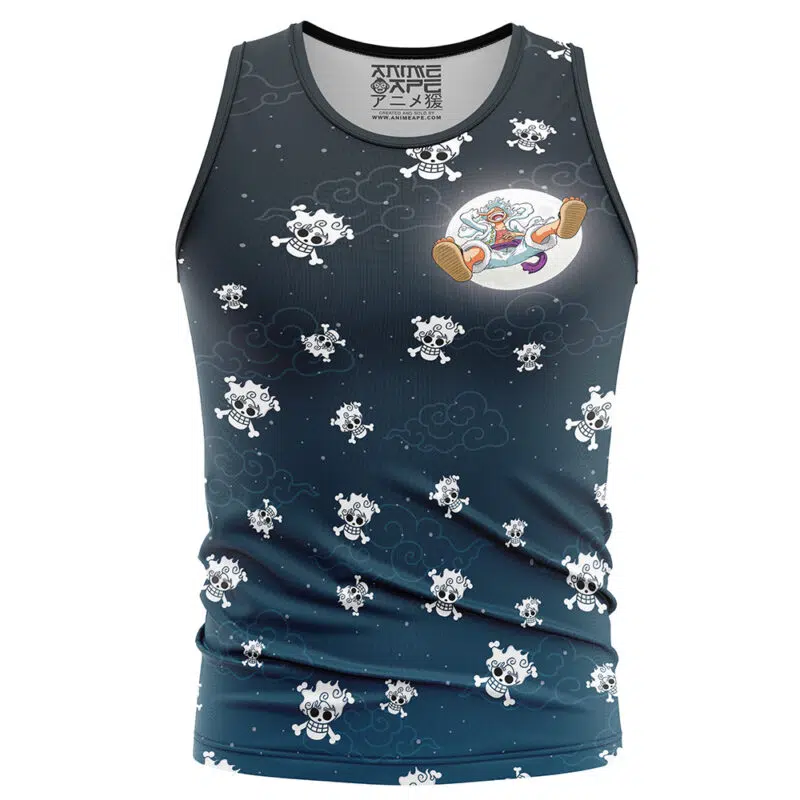 Luffy Gear 5 V2 Pattern One Piece Tank Top