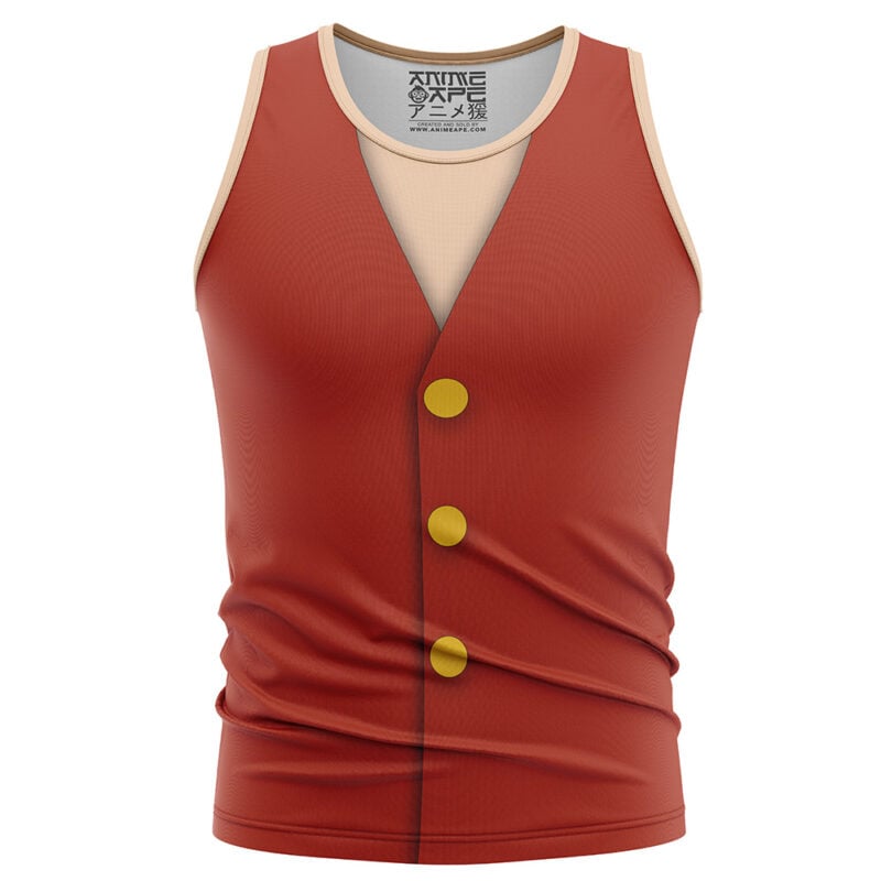 Luffy Vest One Piece Tank Top