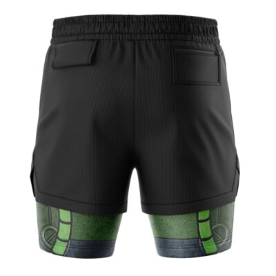 MS-06S Zaku II V2 Gundam 2-in-1 Performance Shorts