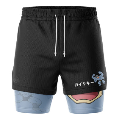 Machamp Pokemon 2-in-1 Performance Shorts
