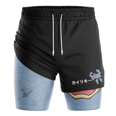 Machamp Pokemon 2-in-1 Performance Shorts