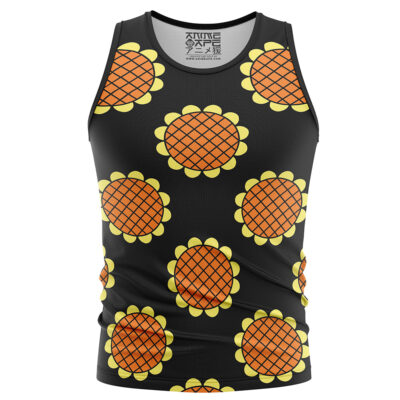 Monkey D Luffy Black Dressrosa One Piece Tank Top