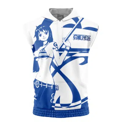 Nami East Blue Arc One Piece Sleeveless Hoodie