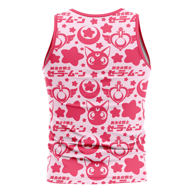 Pink Sailor Moon Tank Top - Image 2