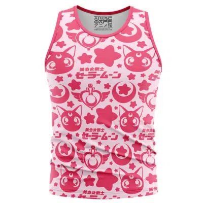 Pink Sailor Moon Tank Top