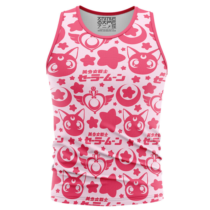 Pink Sailor Moon Tank Top