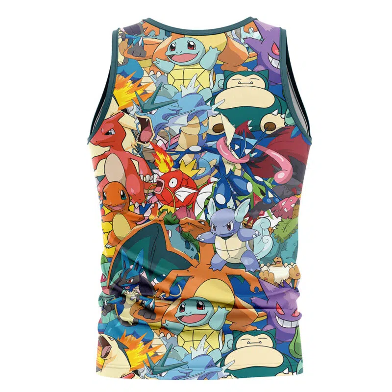 Pocket Monsters Pokemon Tank Top - Image 2