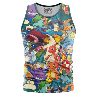 Pocket Monsters Pokemon Tank Top