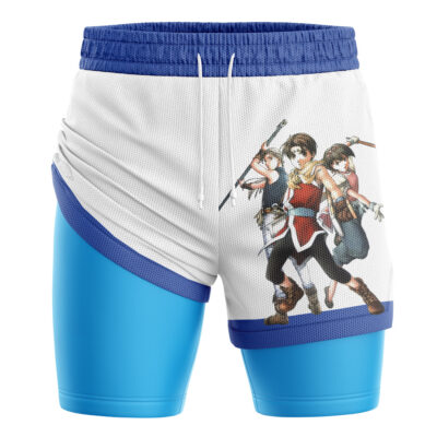 Riou Jowy Nanami Suikoden II 2-in-1 Performance Shorts
