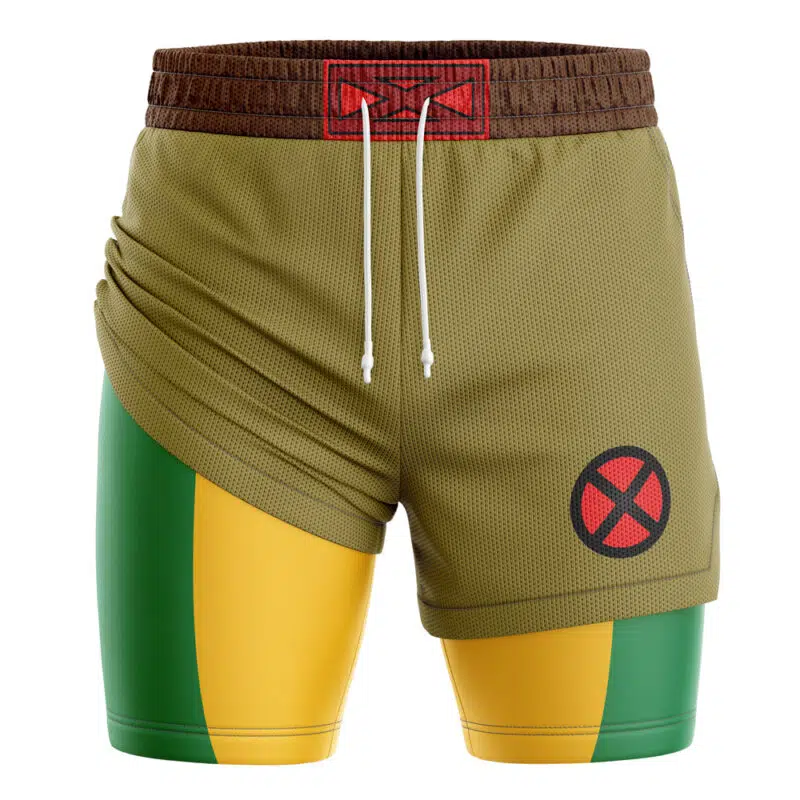 Rogue X-Men Marvel 2-in-1 Performance Shorts v