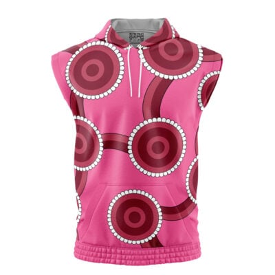 Sanji Skypiea One Piece Sleeveless Hoodie