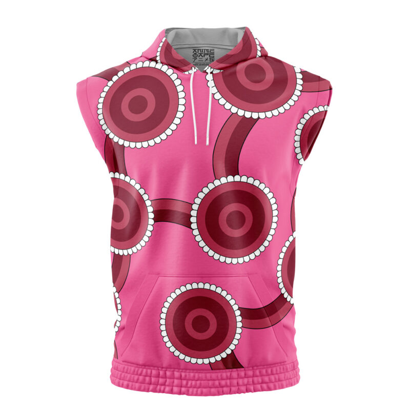 Sanji Skypiea One Piece Sleeveless Hoodie
