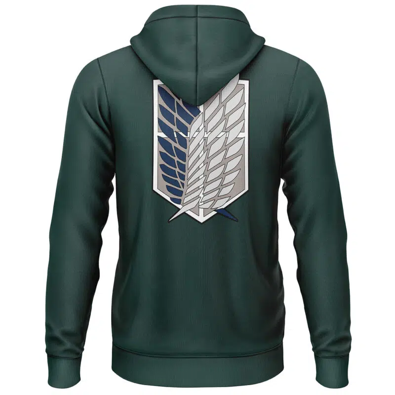 Scouting Regiment Attack on Titan Lightweight Hoodie - Image 2