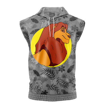 Simba V2 Lion King Disney Sleeveless Hoodie