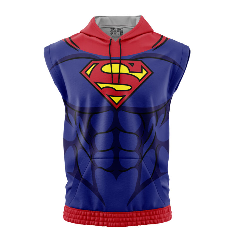 Superman DC Comics Sleeveless Hoodie