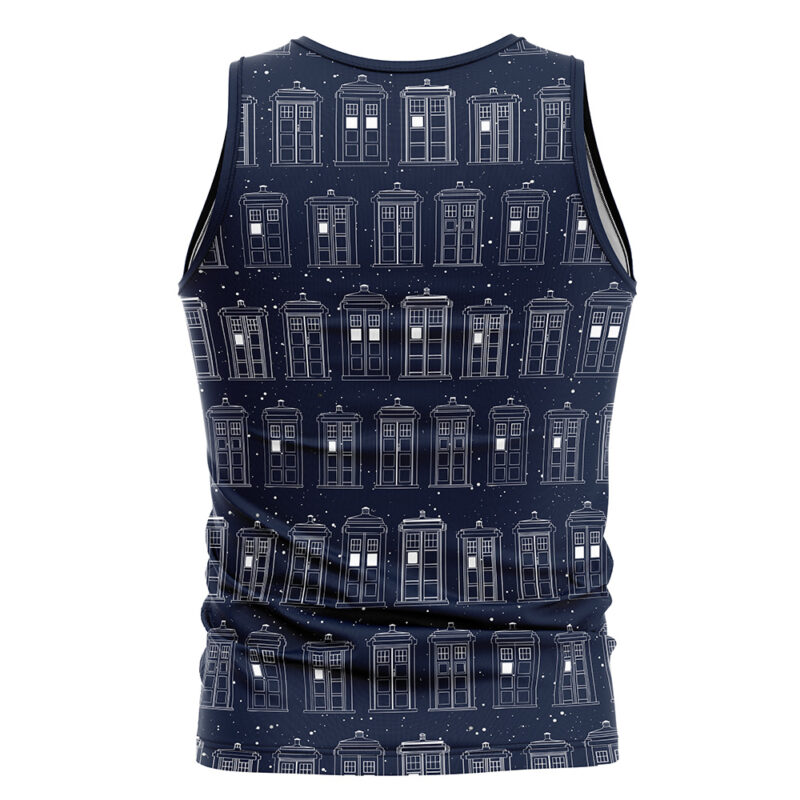 Tardis Doctor Who Tank Top - Image 2