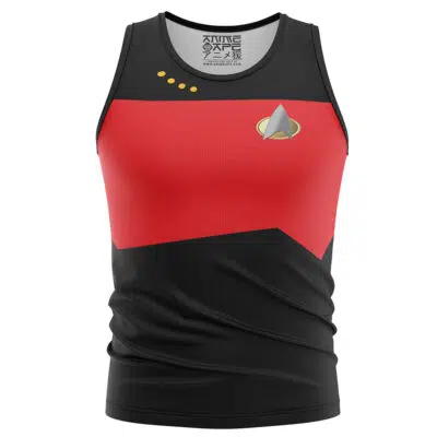The Next Generation Red Star Trek Tank Top