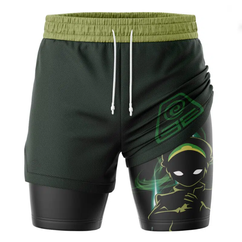 Toph Avatar The Last Airbender 2-in-1 Performance Shorts