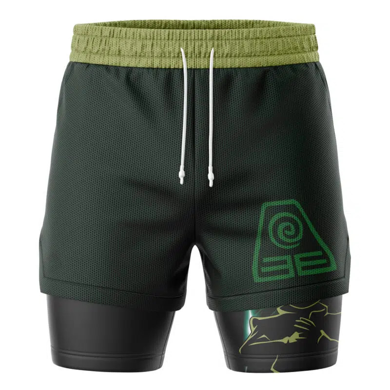 Toph Avatar The Last Airbender 2-in-1 Performance Shorts - Image 2
