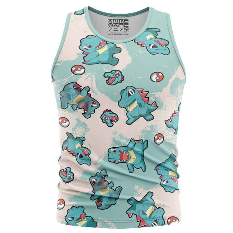 Totodile Pokemon Tank Top