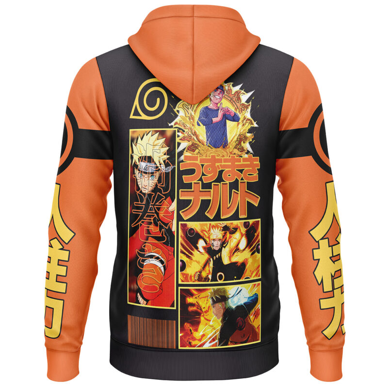Uzumaki Shippuden Streetwear Lightweight Hoodie