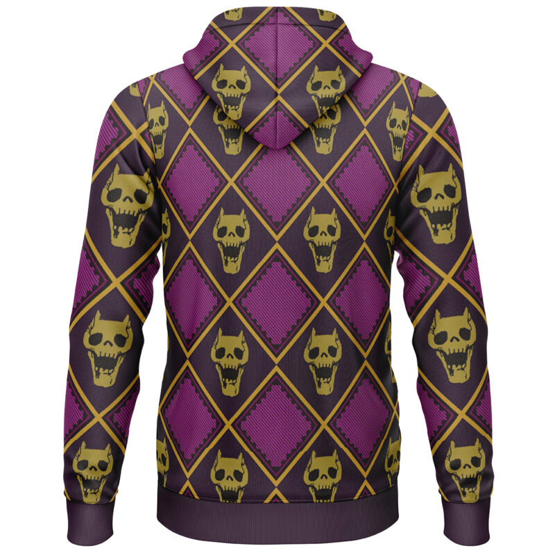 Yoshikage Kira Killer Queen Jojo’s Bizarre Adventure Lightweight Hoodie - Image 2