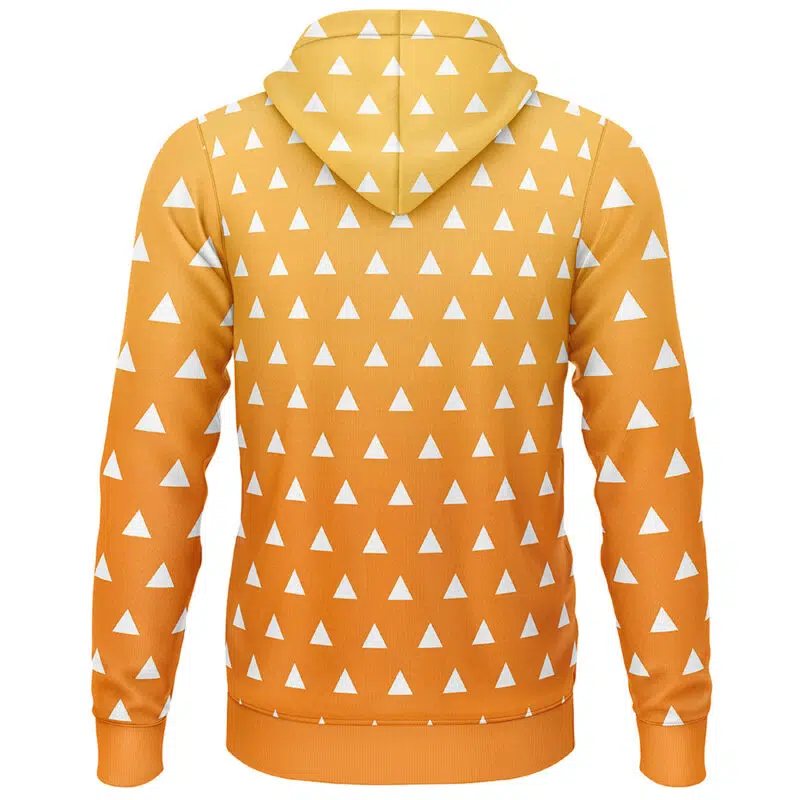 Zenitsu Agatsuma Demon Slayer Lightweight Hoodie - Image 2