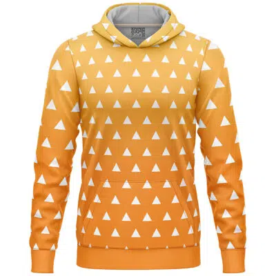 Zenitsu Agatsuma Demon Slayer Lightweight Hoodie