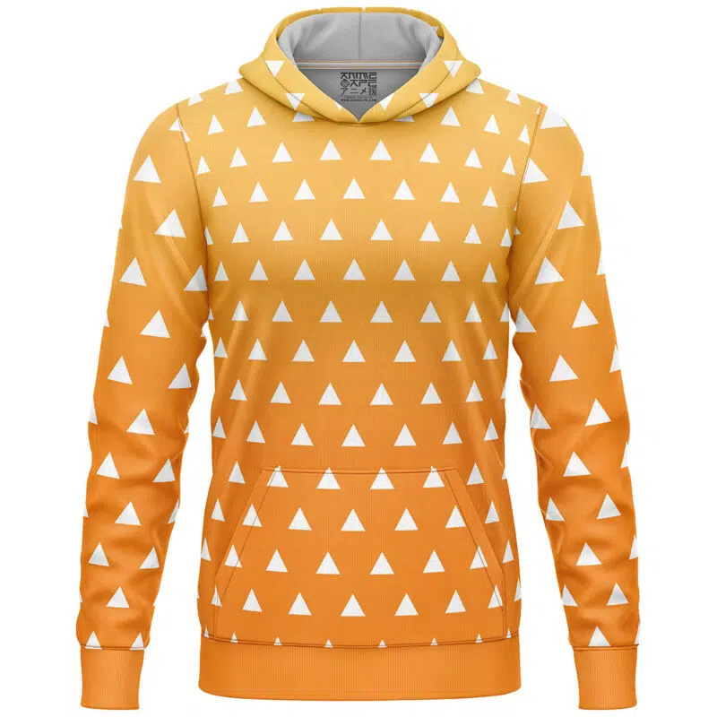 Zenitsu Agatsuma Demon Slayer Lightweight Hoodie