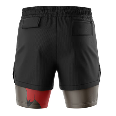 Zoroark Pokemon 2-in-1 Performance Shorts