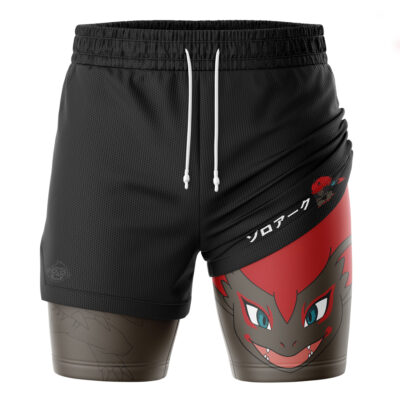 Zoroark Pokemon 2-in-1 Performance Shorts