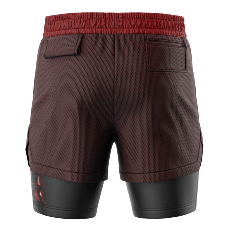 Zuko Avatar The Last Airbender 2-in-1 Performance Shorts - Image 4