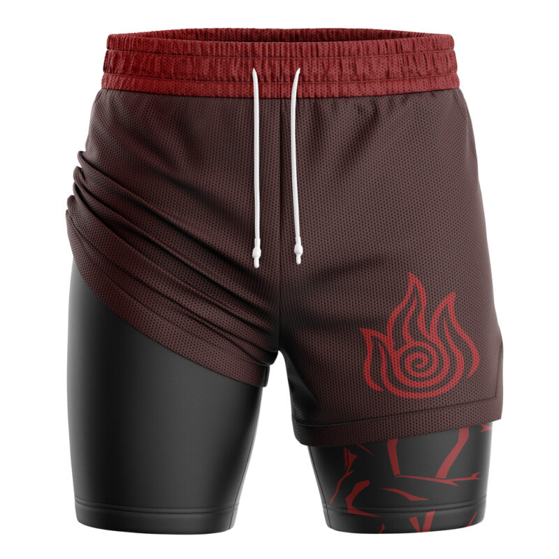 Zuko Avatar The Last Airbender 2-in-1 Performance Shorts - Image 3