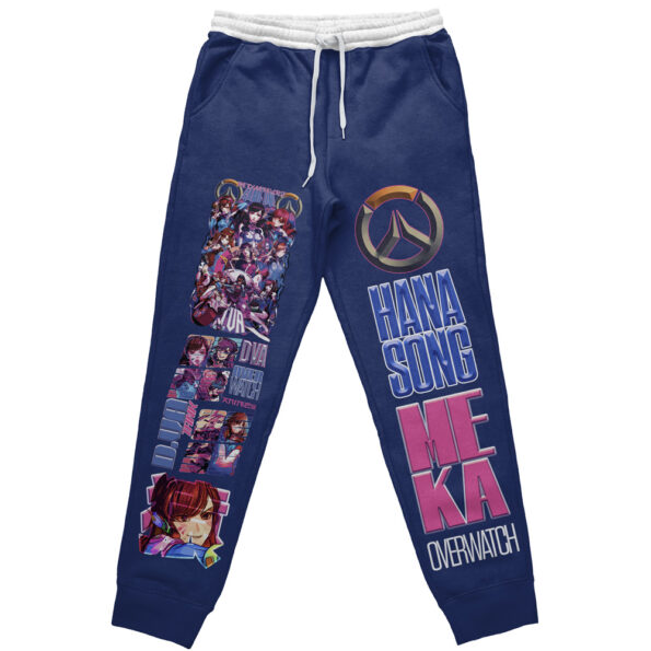 D. Va Overwatch Streetwear Sweatpants