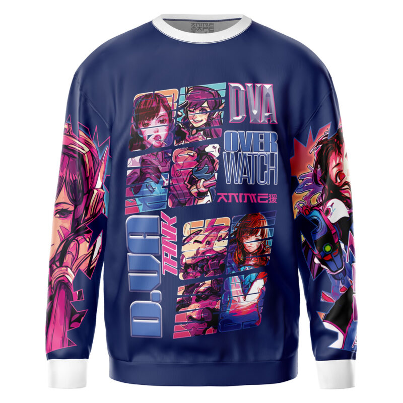 D. Va Overwatch Streetwear Sweatshirt - Image 2