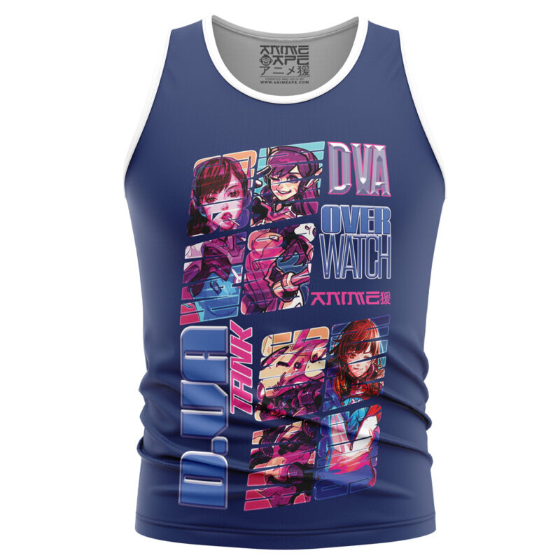 D. Va Overwatch Streetwear Tank Top - Image 2