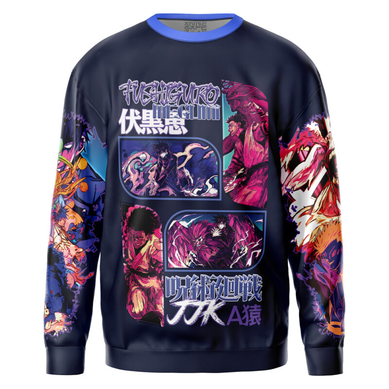 Fushiguro Megumi V2 Jujutsu Kaisen Streetwear Sweatshirt - Image 2
