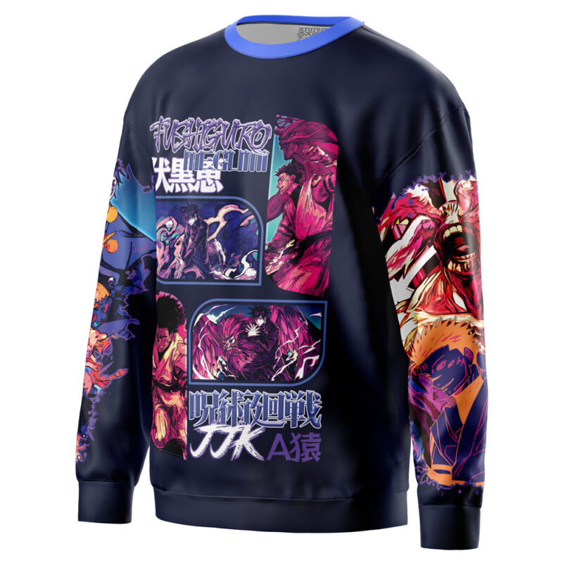 Fushiguro Megumi V2 Jujutsu Kaisen Streetwear Sweatshirt - Image 3