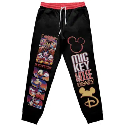 Mickey Mouse Disney Streetwear Sweatpants