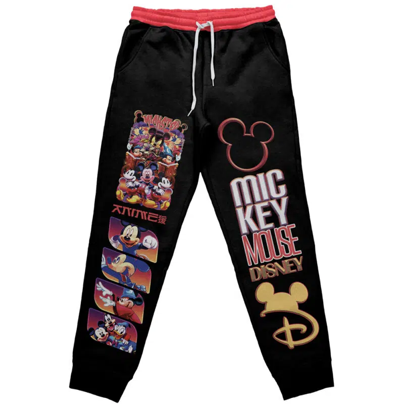 Mickey Mouse Disney Streetwear Sweatpants