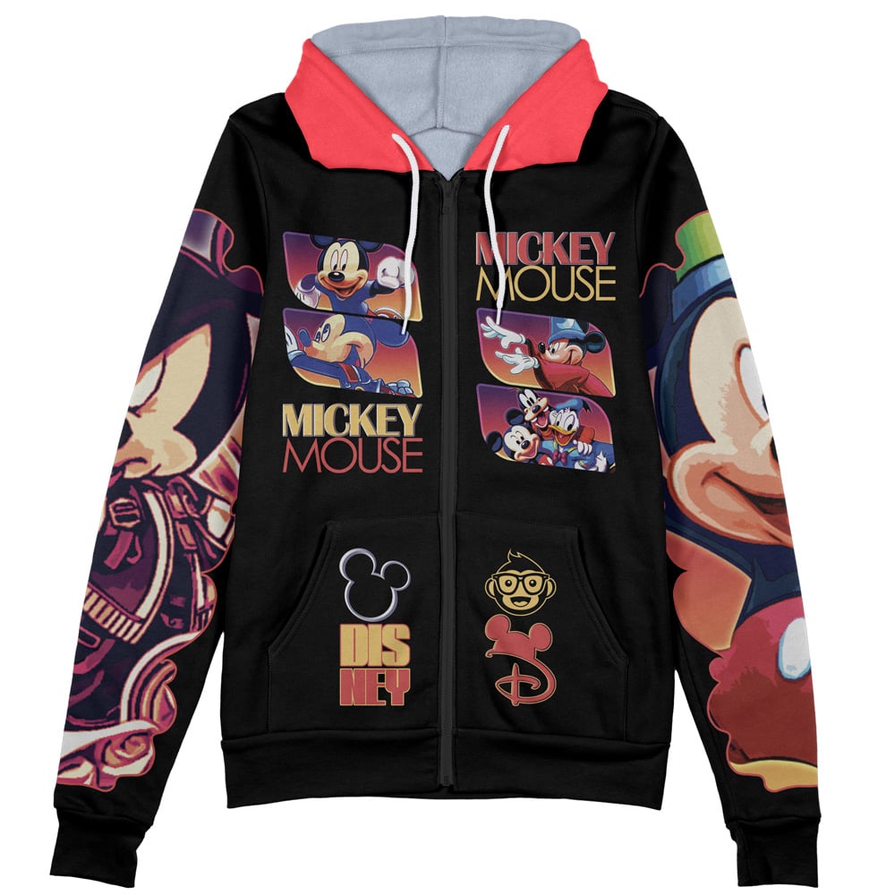 ジャケット・アウター mickey Mickey Mouse Disney Streetwear Zip Hoodie Jacket | Anime Ape