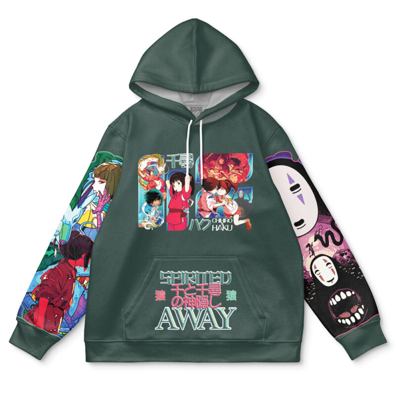Spirited Away V2 Studio Ghibli Streetwear Hoodie - Image 2