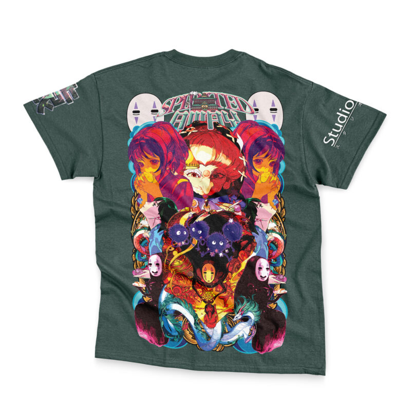 Spirited Away V2 Studio Ghibli Streetwear T-Shirt - Image 2