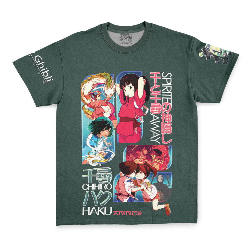 Spirited Away V2 Studio Ghibli Streetwear T-Shirt - Image 3