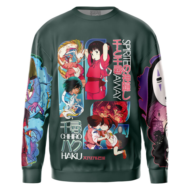 Spirited Away V2 Studio Ghibli Streetwear Sweatshirt - Image 2
