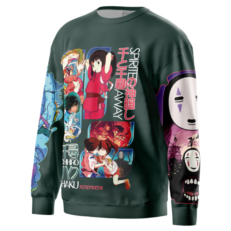 Spirited Away V2 Studio Ghibli Streetwear Sweatshirt - Image 3